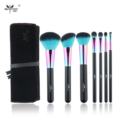 Anmor Rainbow Professional Makeup Brushes Set With Bag