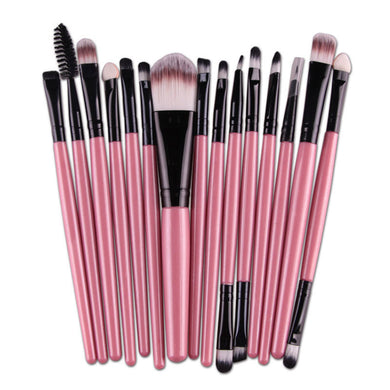 15 pcs Makeup Brushes Set, Lip Brushes Set