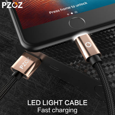 PZOZ Lighting USB Cable Fast Charger Adapter For iphone 6 S Plus 7 5 iPad Air 2 iPod Touch i6