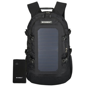 Solar Charged Backpack, Travel, Outdoor Sports,